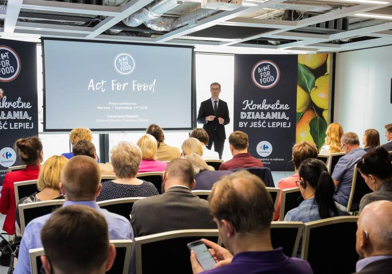 Carrefour Polska ogłosił start programu Act For Food
